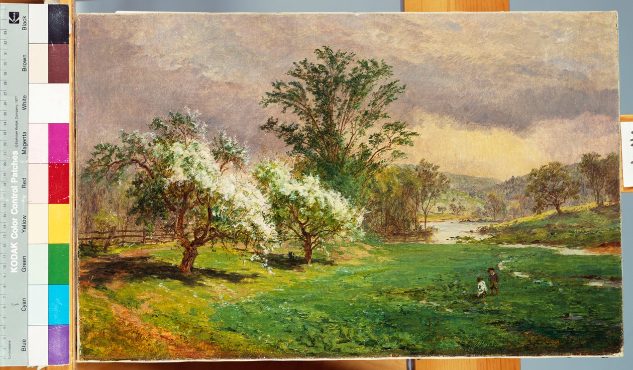 Almavirágzás ideje, 1899 alkotó: Jasper Francis Cropsey