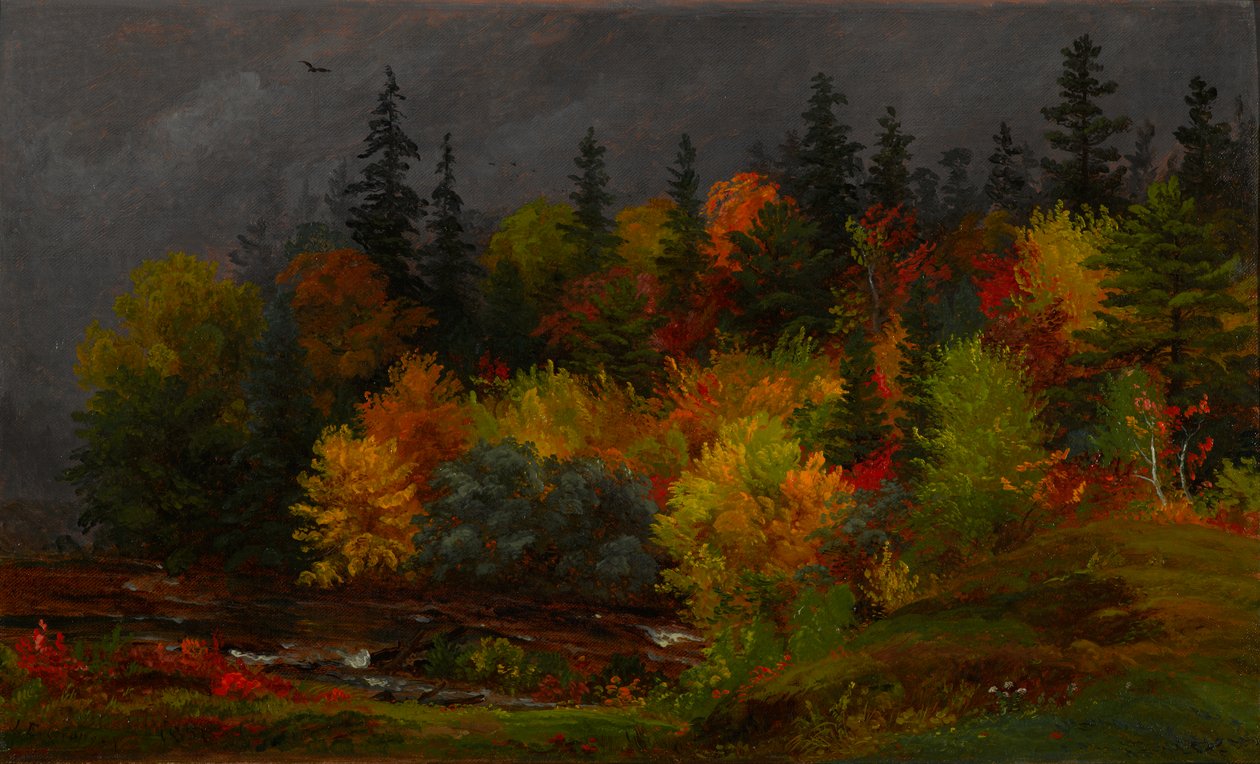 Őszi lombozat alkotó: Jasper Francis Cropsey