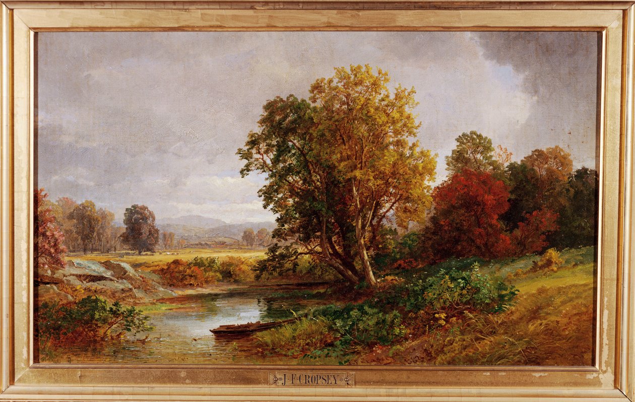 Őszi táj, 1882 alkotó: Jasper Francis Cropsey