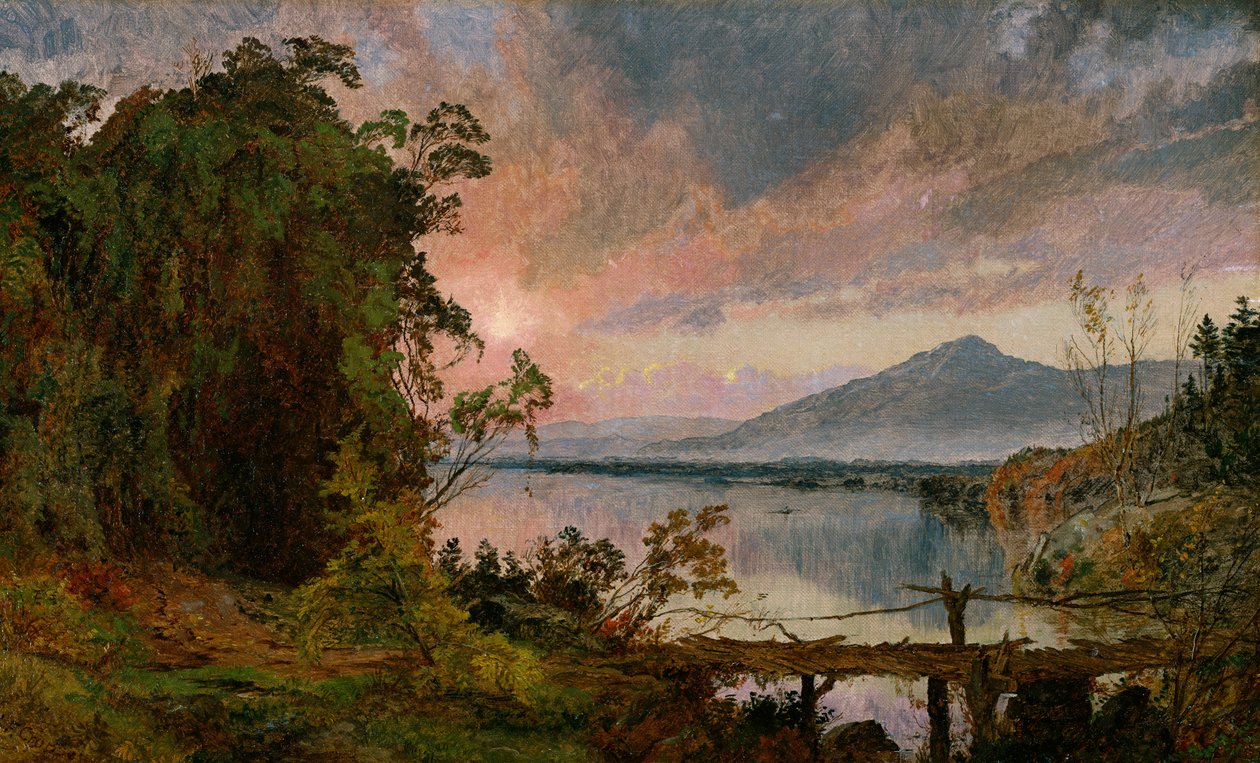Őszi pompa, 1896 alkotó: Jasper Francis Cropsey