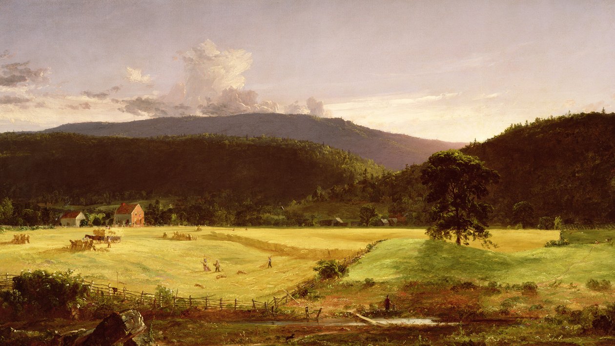 Bareford-hegység, West Milford, New Jersey, 1850 alkotó: Jasper Francis Cropsey