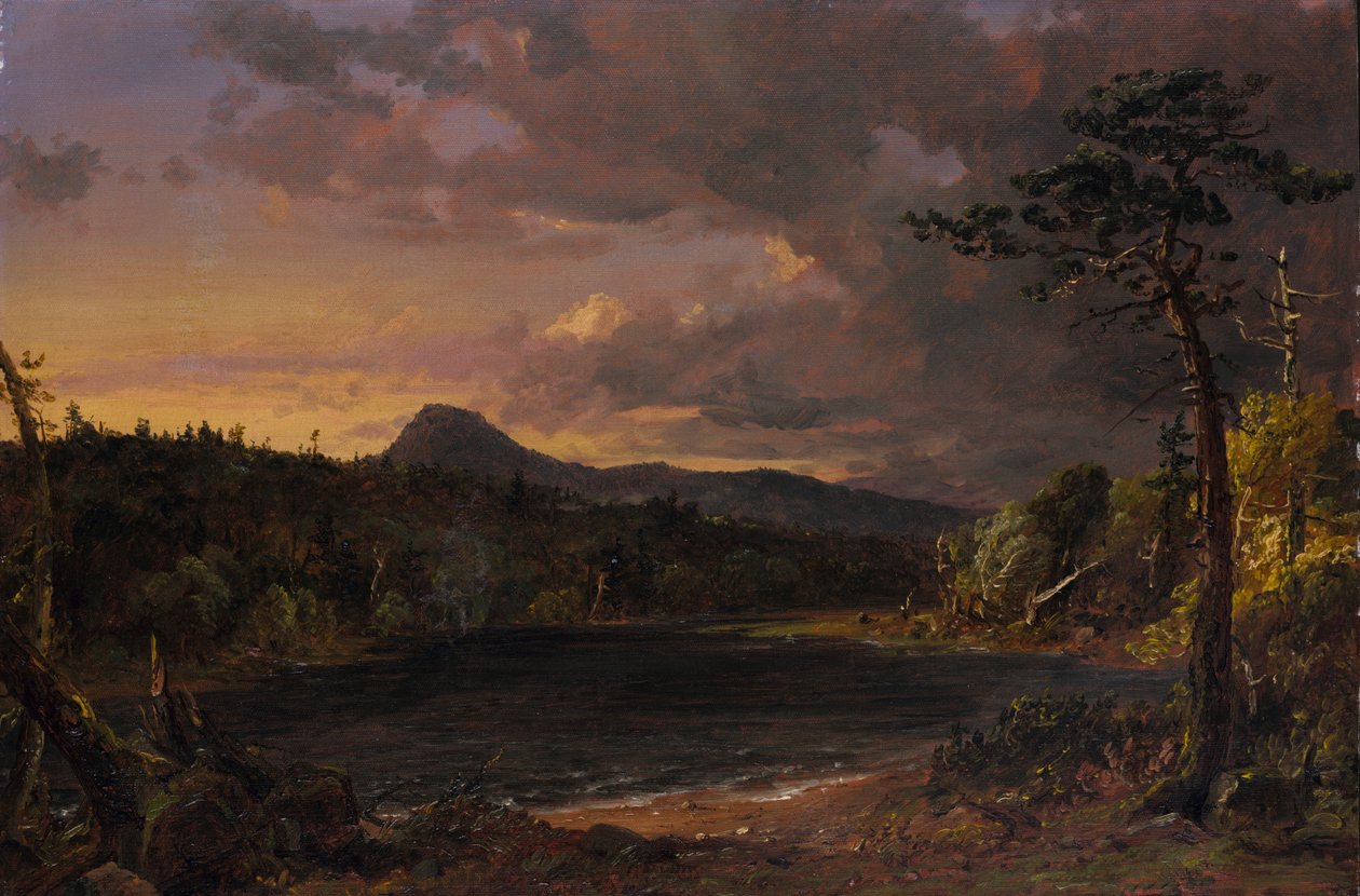 Catskill Creek, 1850. alkotó: Jasper Francis Cropsey
