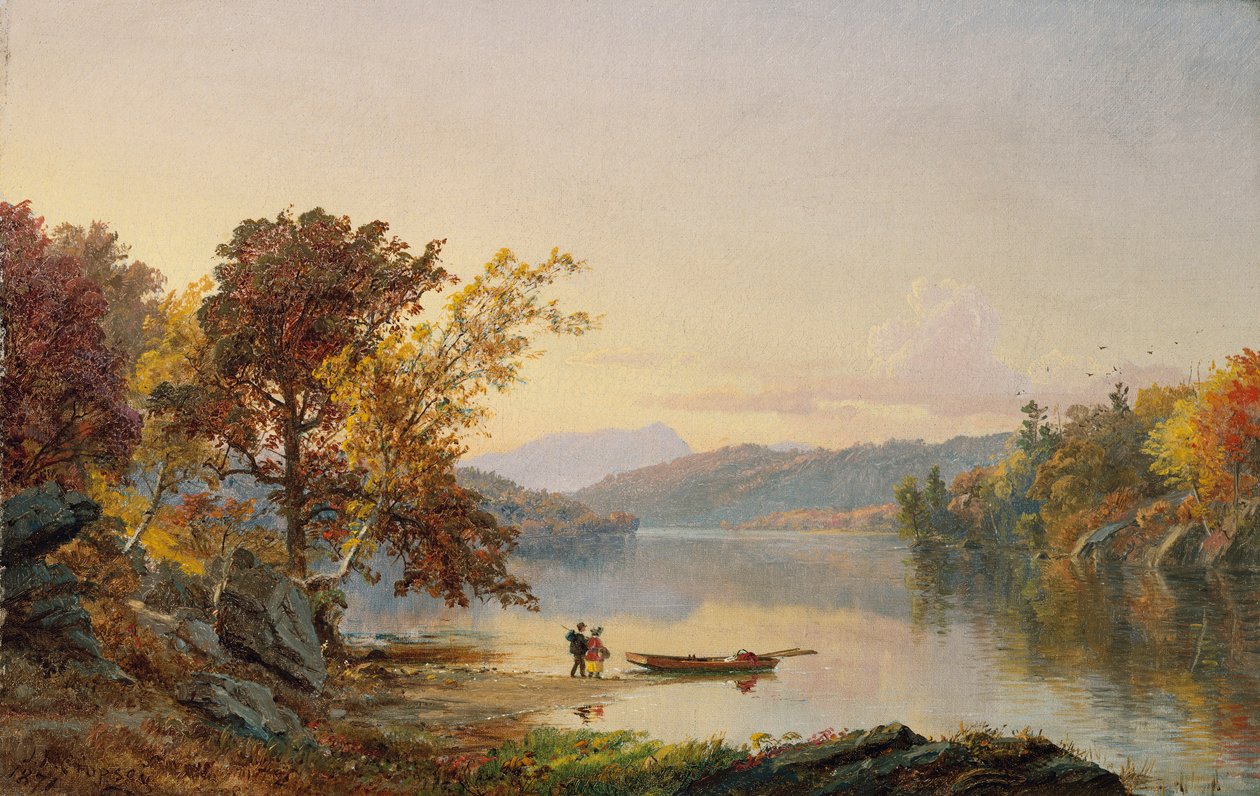 George-tó, 1871 alkotó: Jasper Francis Cropsey