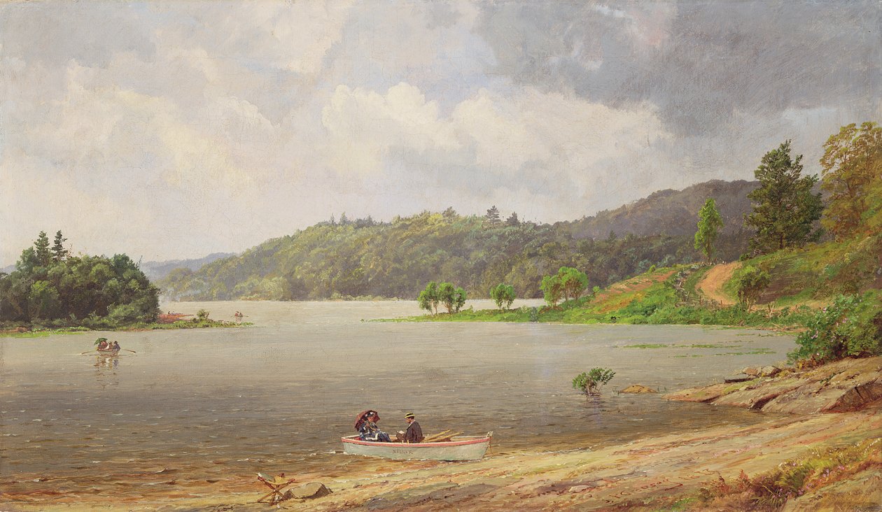 A Wawayanda tavon, New Jersey államban alkotó: Jasper Francis Cropsey