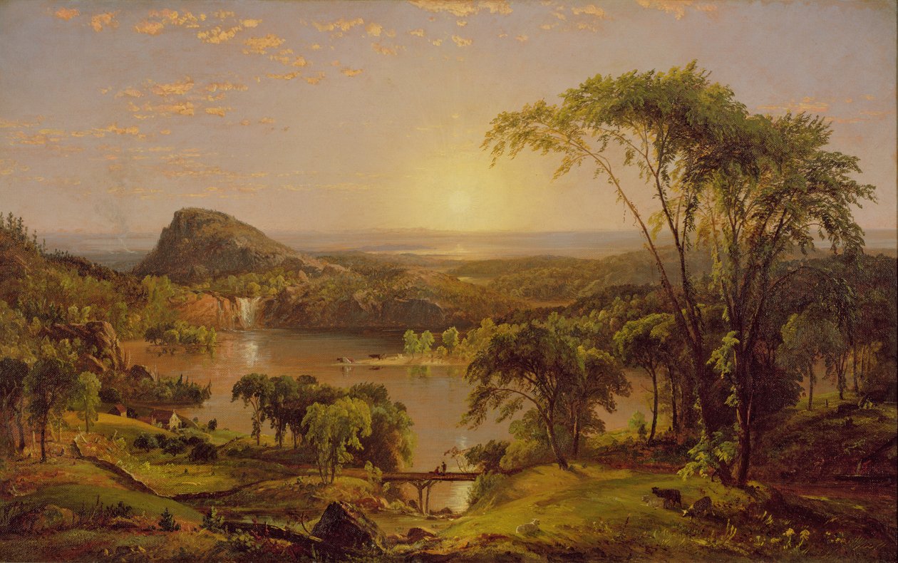 Nyár, Ontario-tó alkotó: Jasper Francis Cropsey
