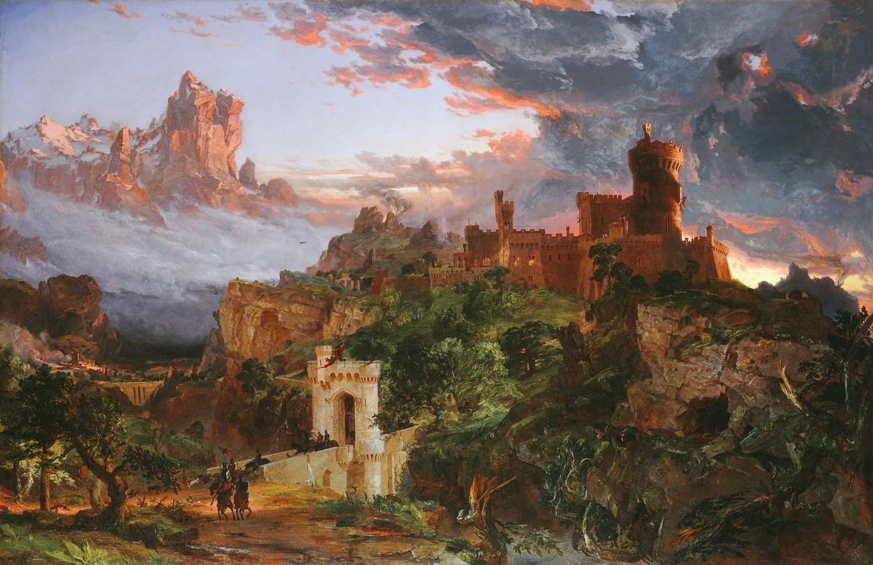 A háború szelleme alkotó: Jasper Francis Cropsey