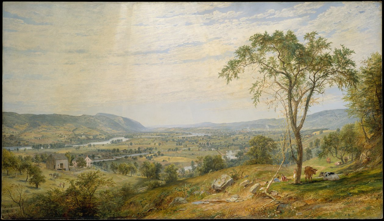 Wyoming völgye alkotó: Jasper Francis Cropsey