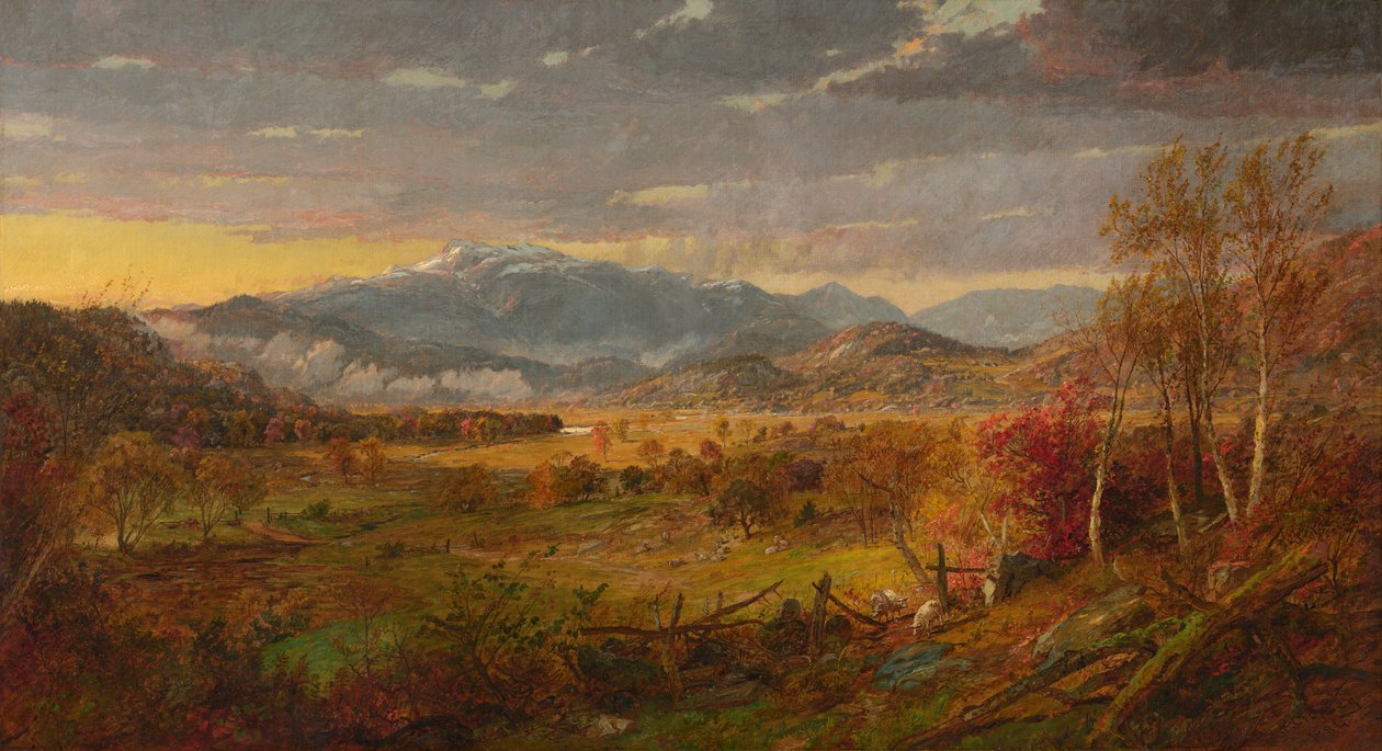 Kilátás a Washington-hegyre alkotó: Jasper Francis Cropsey