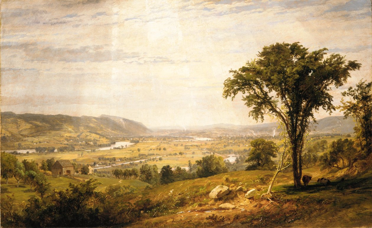 Wyoming Valley, Pennsylvania alkotó: Jasper Francis Cropsey
