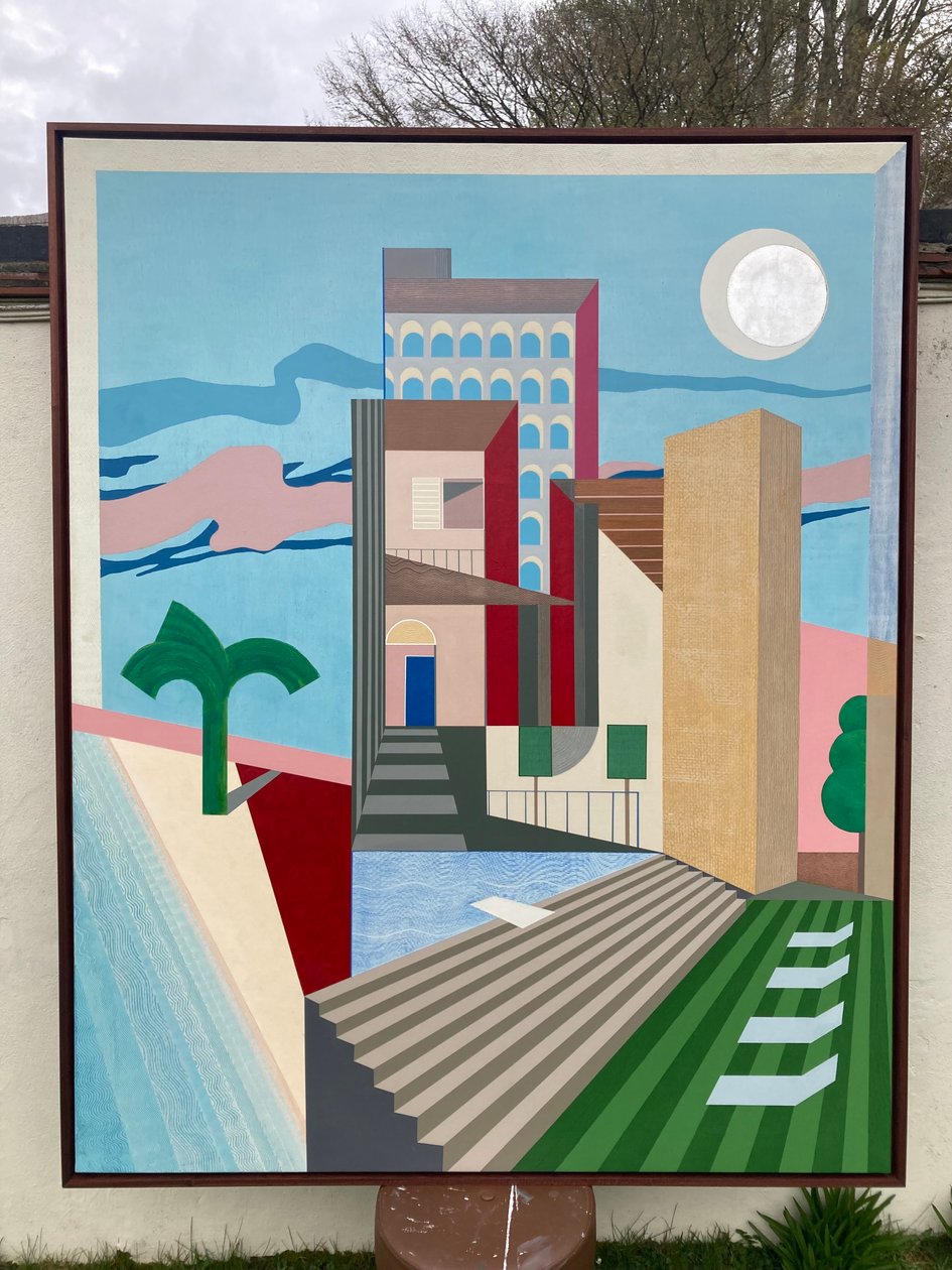 Inlay (festés) alkotó: Jasper Galloway
