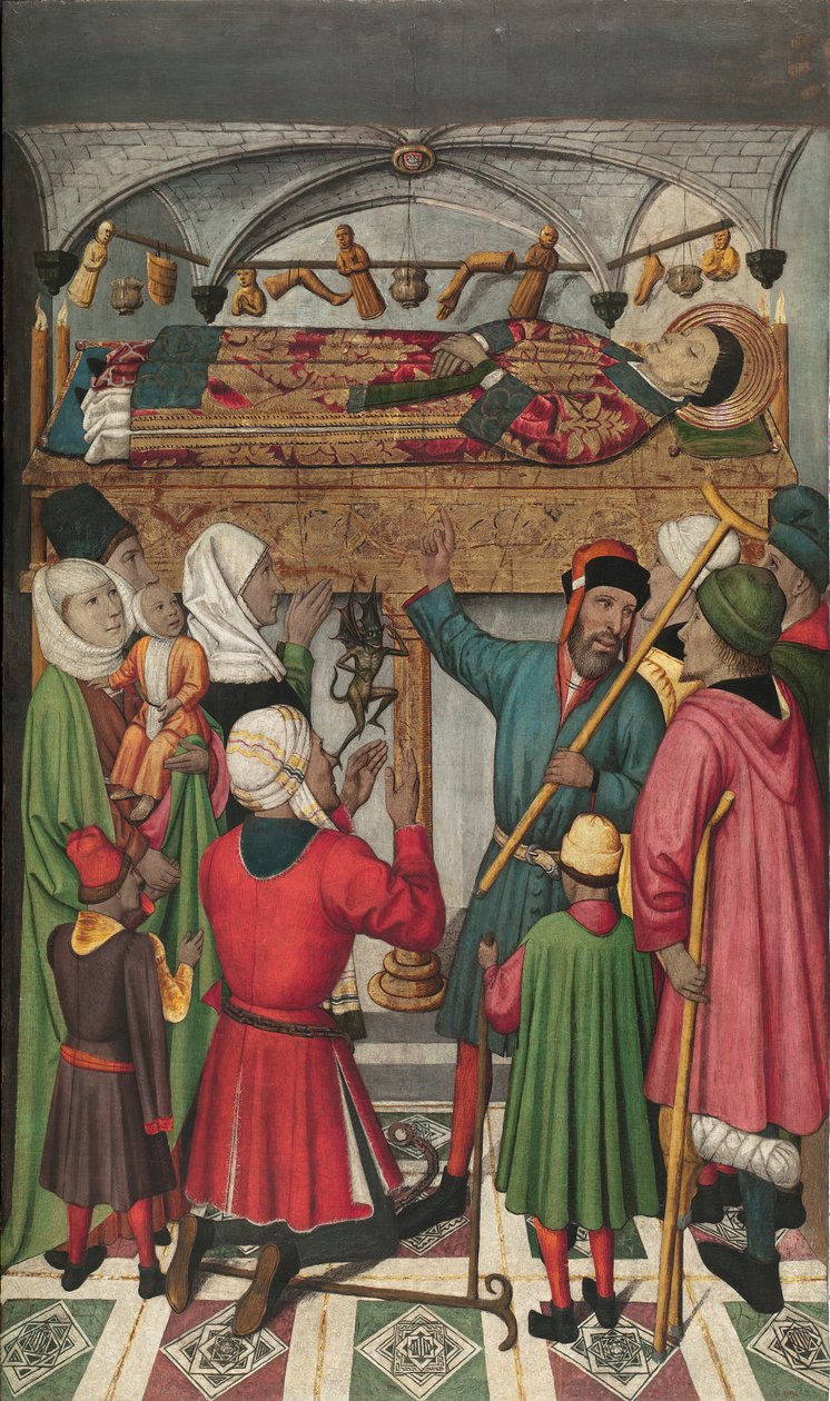 Saint Vincent posztumusz csodái alkotó: Jaume Huguet