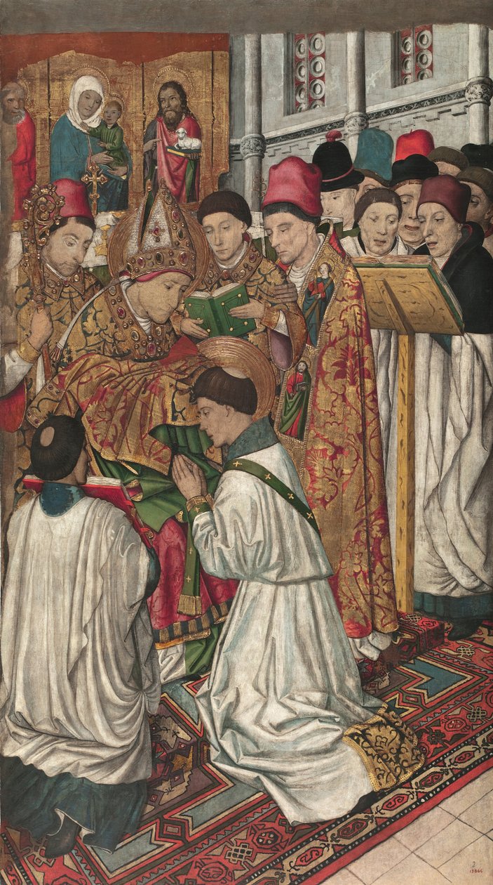 Saint Vincent Szent Valerius szentelte fel alkotó: Jaume Huguet