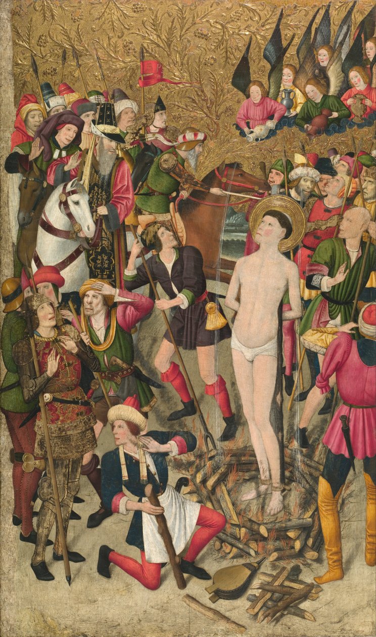 Saint Vincent a karónál alkotó: Jaume Huguet