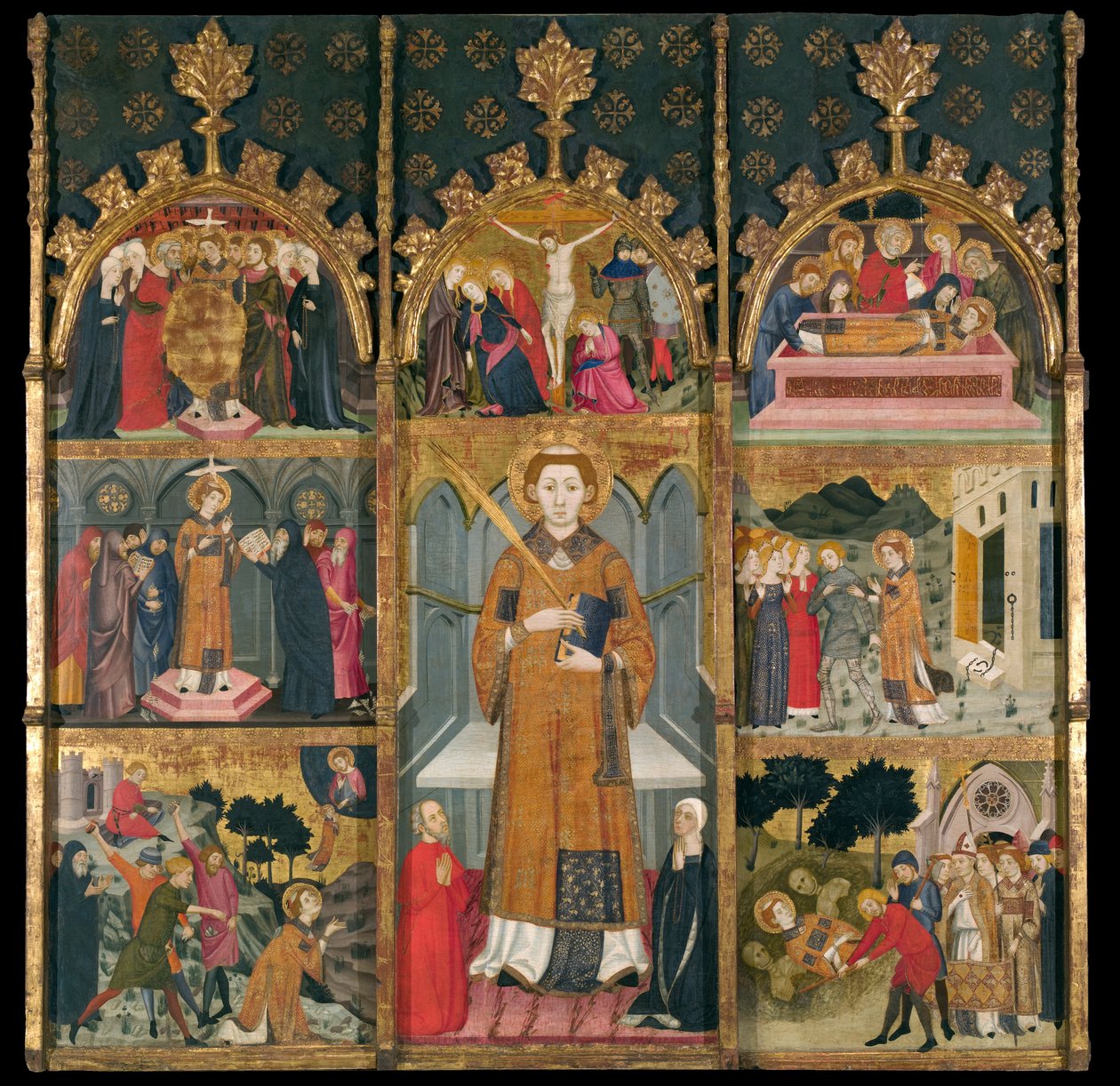 Szent István oltárképe alkotó: Jaume Serra
