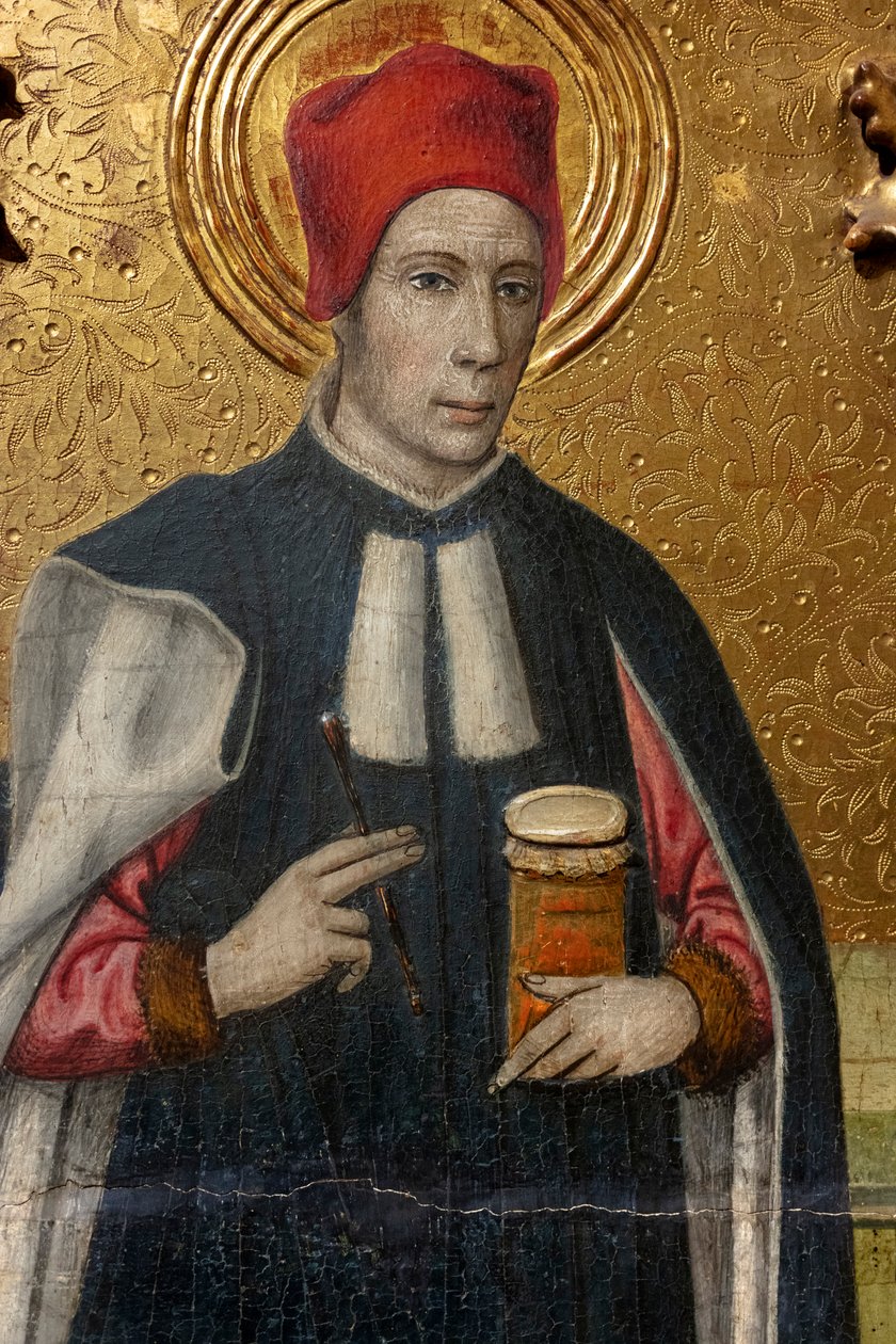 Oltárkép (Abdó és Senén szentek oltárképe) alkotó: Jaume Huguet