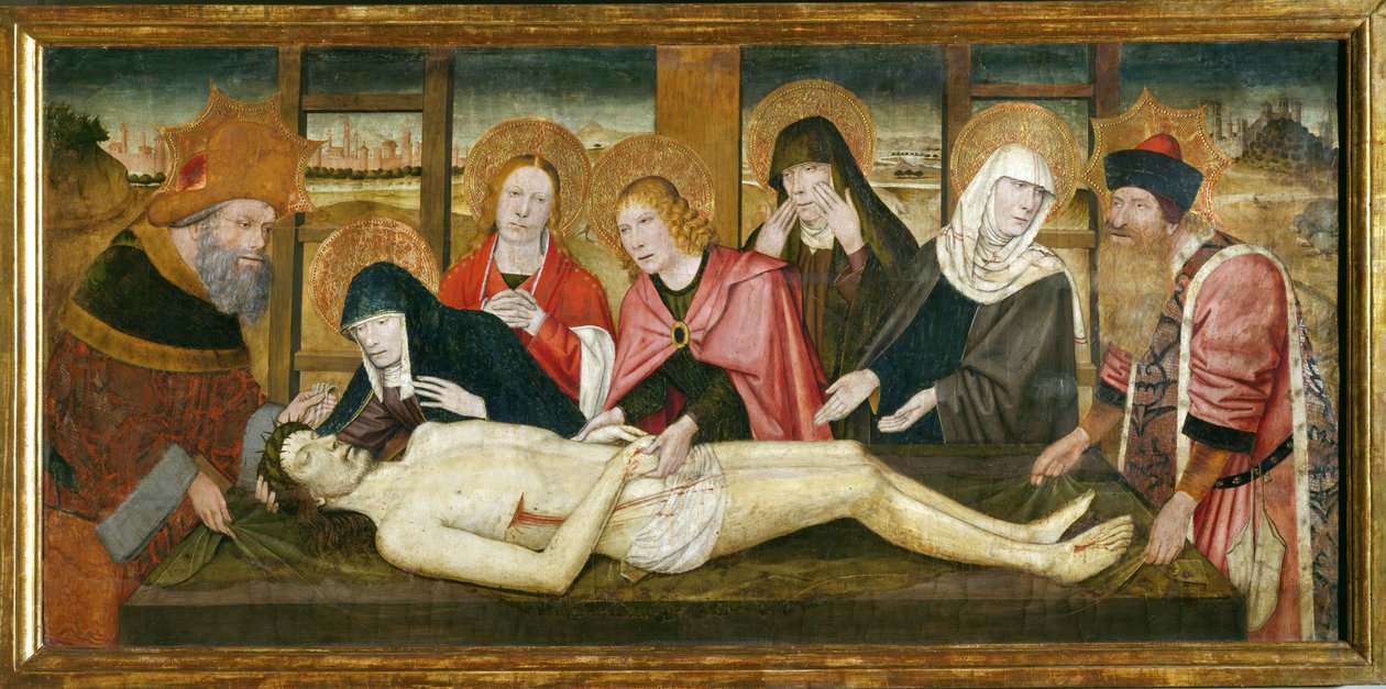 Krisztus lecsupaszítása - lecsupaszítás ... alkotó: Jaume Huguet