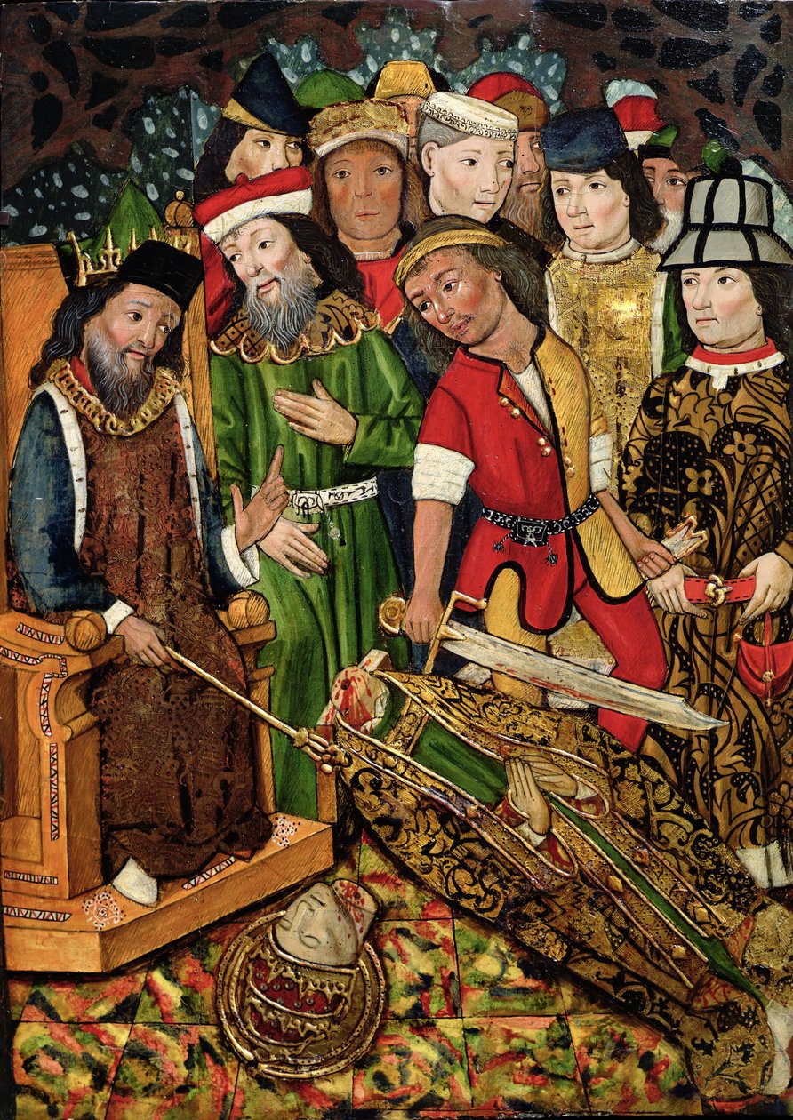 Szent Fábián lefejezése alkotó: Jaume Huguet