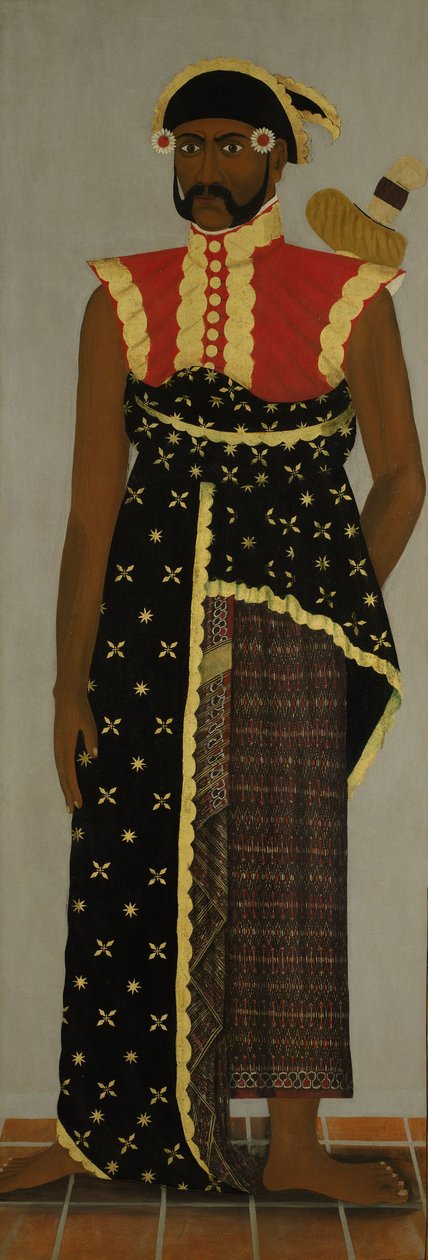 jávai udvari tisztviselő, 1820-70 körül alkotó: Javanese School