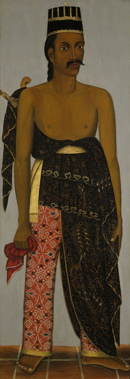 jávai udvari tisztviselő, 1820-70 körül alkotó: Javanese School