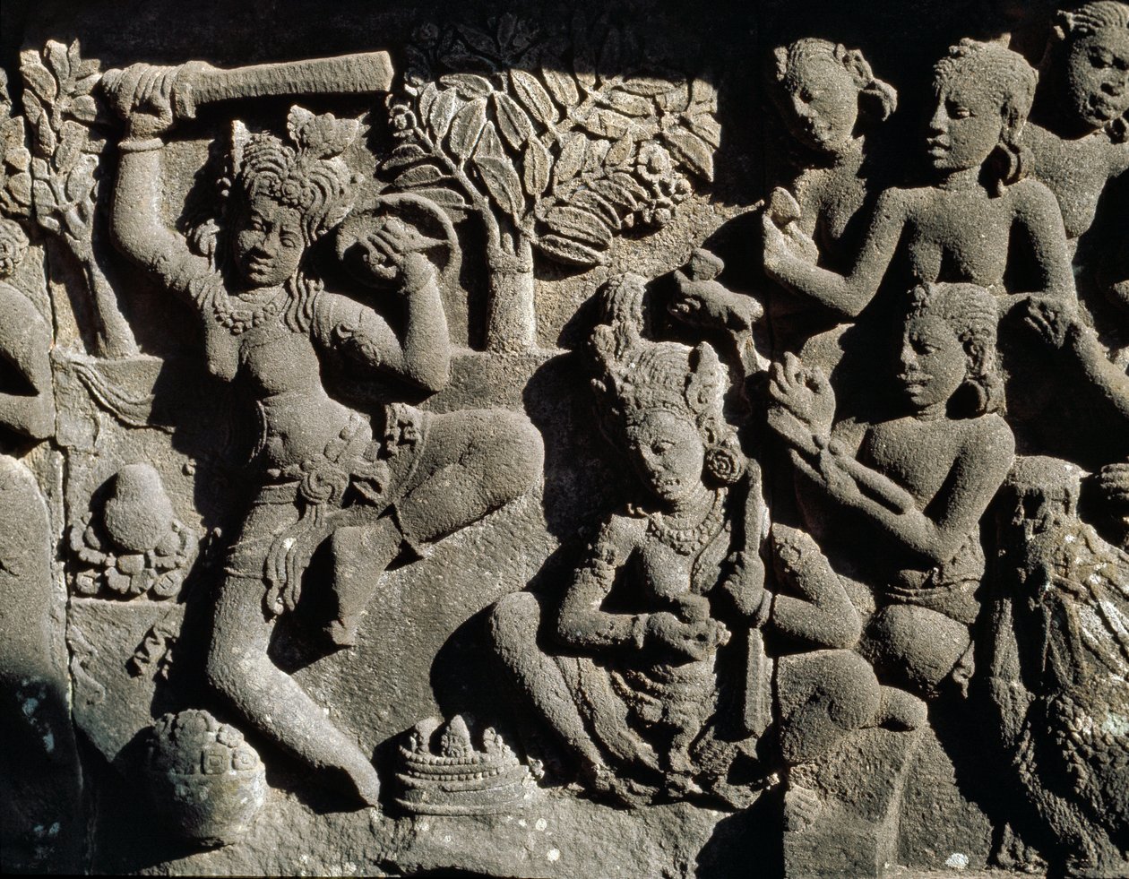 Megkönnyebbülés a hindu templomból alkotó: Javanese School