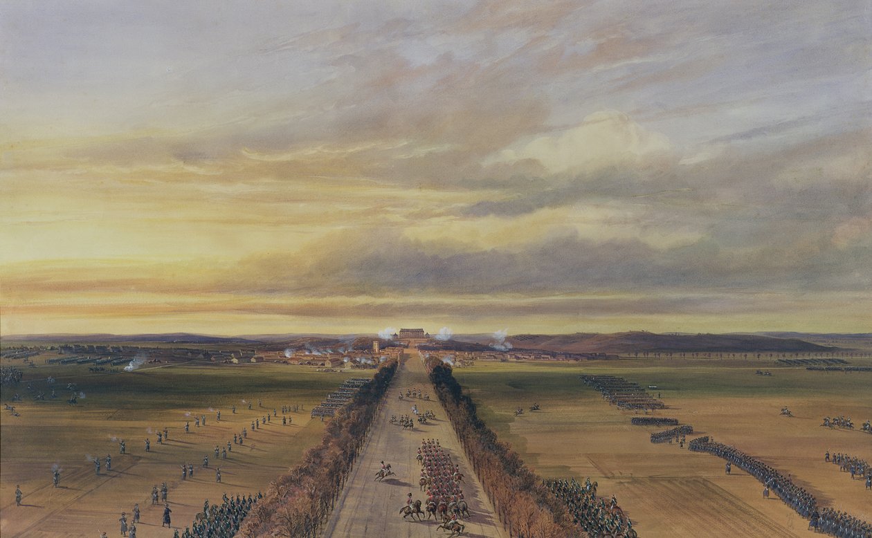 Brienne-i csata, 1814. január 29., 1840 alkotó: Jean Antoine Simeon Fort