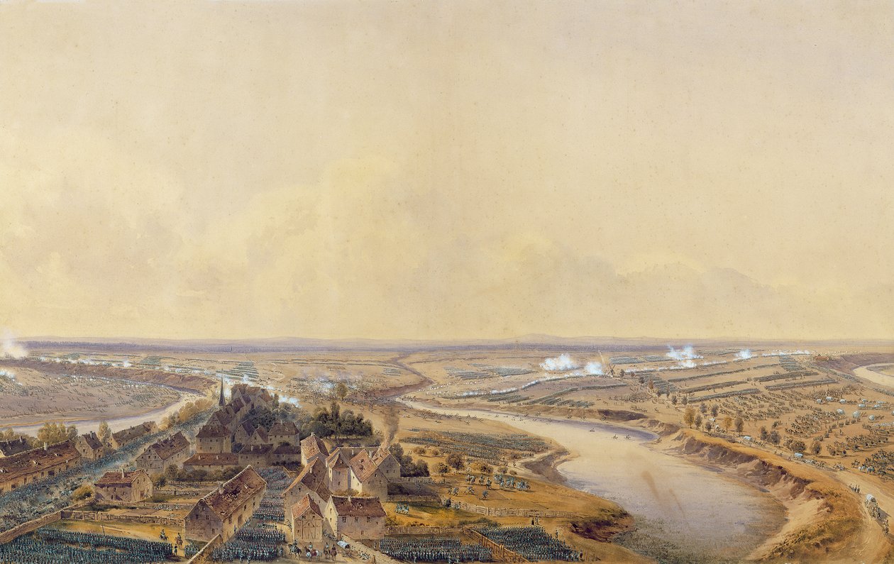 A friedlandi csata, 1807. június 14 alkotó: Jean Antoine Simeon Fort