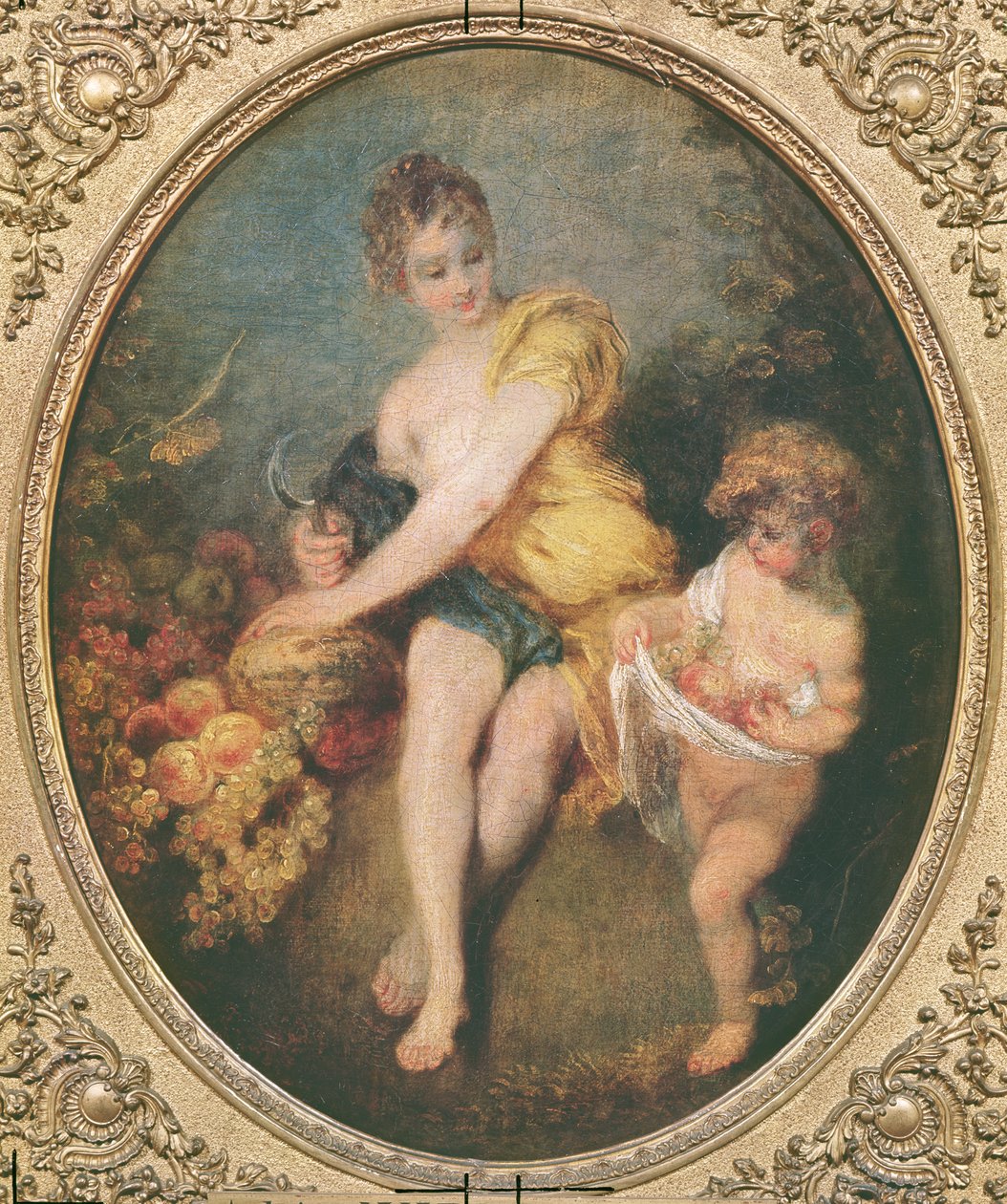 Ősz, 1716 körül alkotó: Jean Antoine Watteau