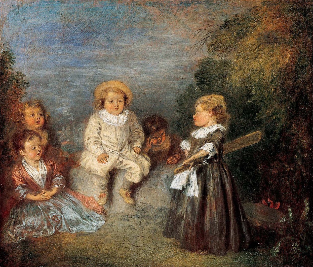 Heureux kor! Age for (Happy Age! Golden Age) alkotó: Jean Antoine Watteau