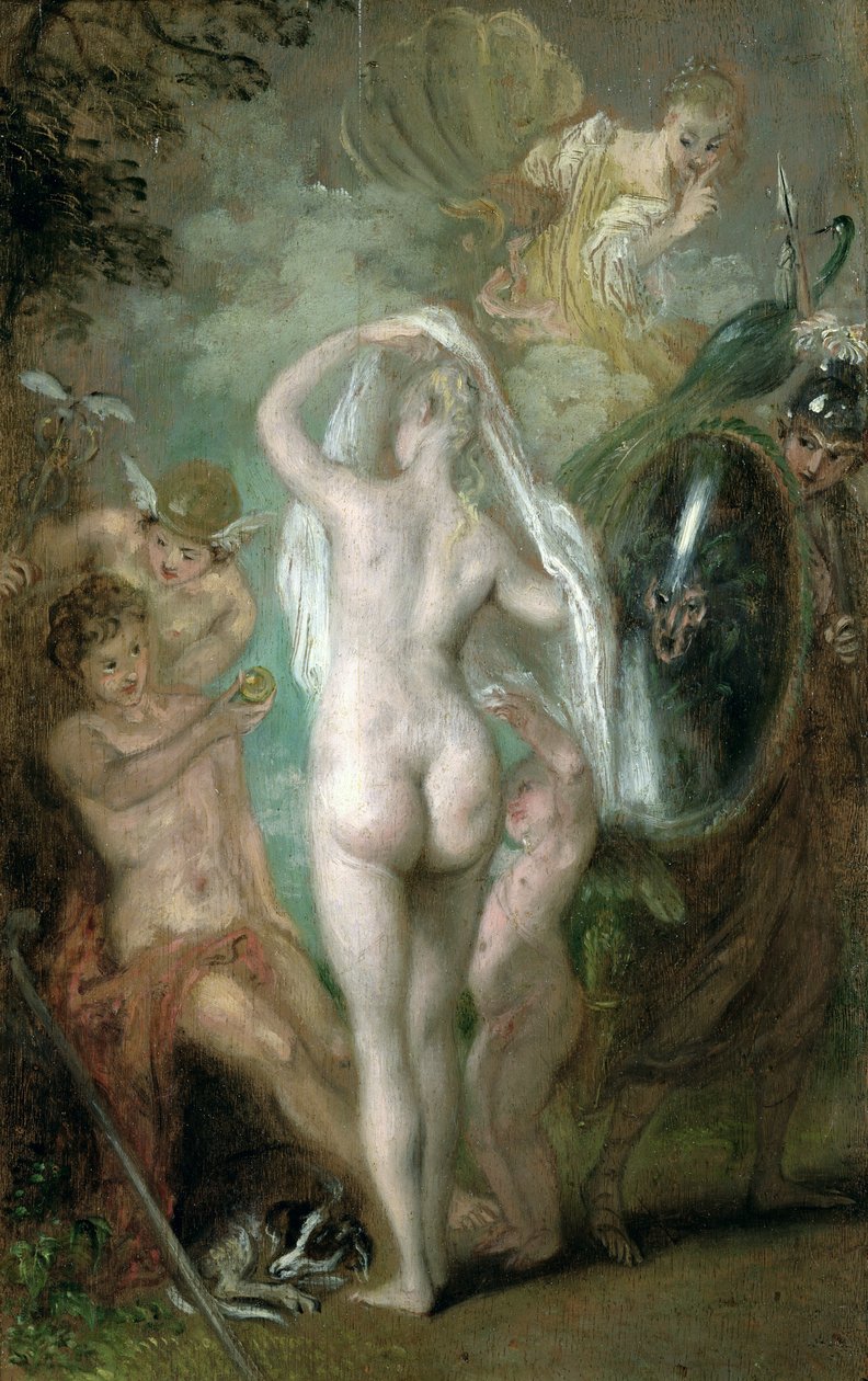 A párizsi ítélet alkotó: Jean Antoine Watteau