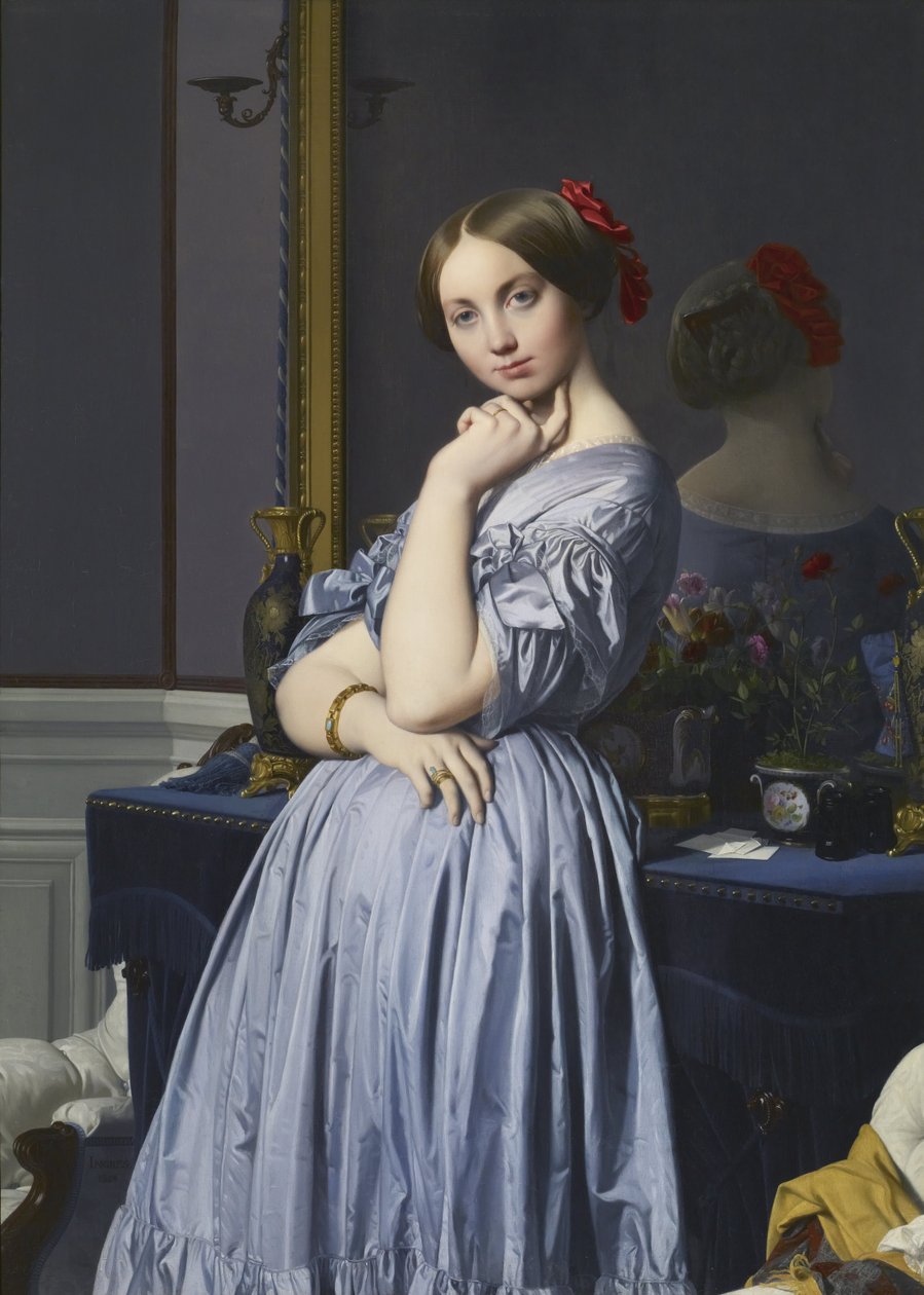DHaussonville grófnő alkotó: Jean Auguste Dominique Ingres