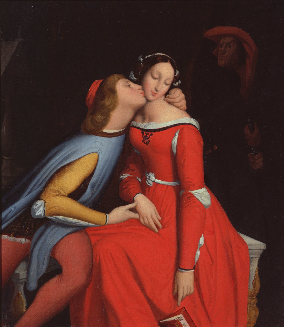 Francesca da Rimini és Paolo Malatesta, 1819 alkotó: Jean Auguste Dominique Ingres