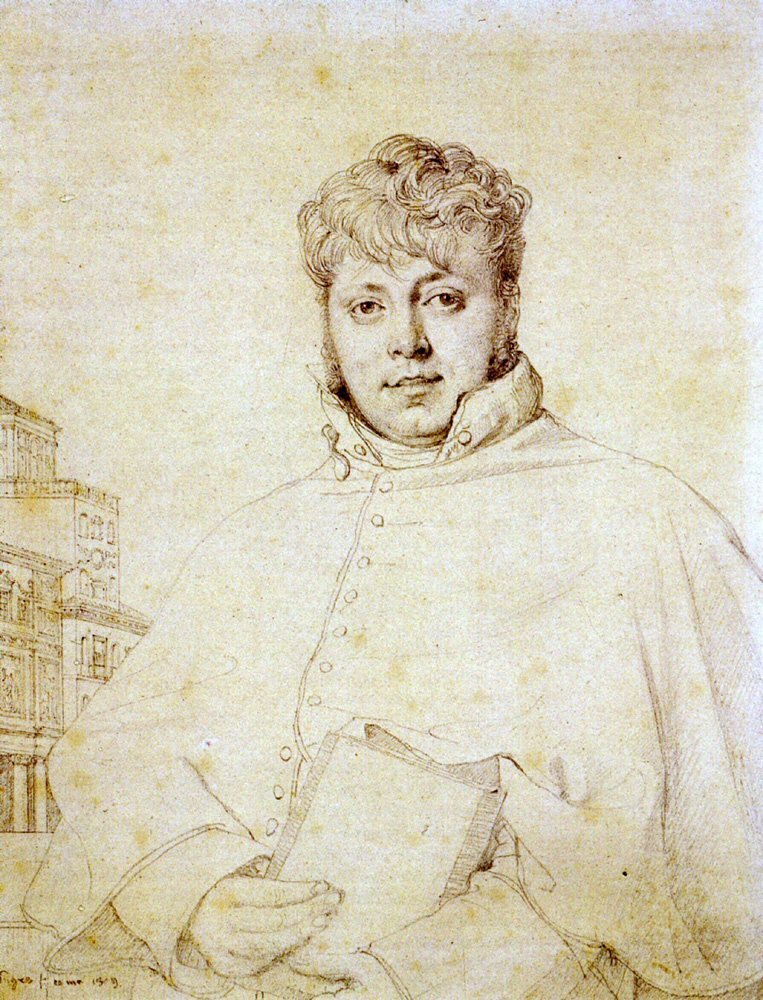 Auguste Guenepin francia építész alkotó: Jean Auguste Dominique Ingres