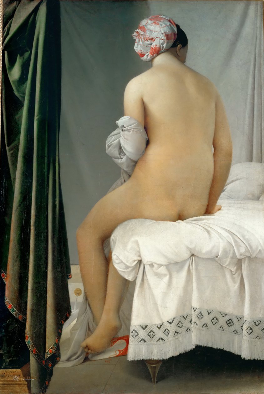 La Baigneuse Valpinçon alkotó: Jean Auguste Dominique Ingres