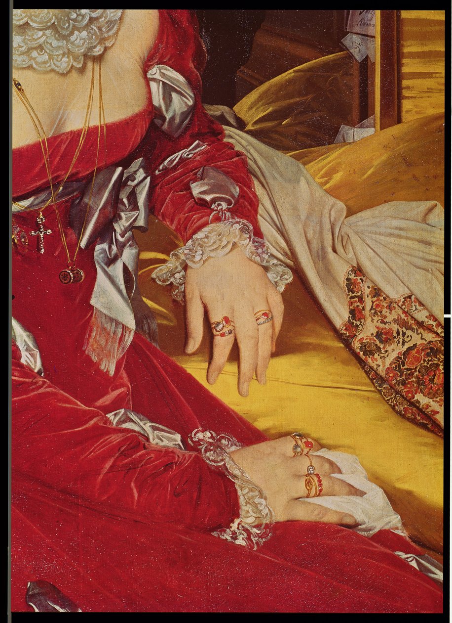 Madame de Senonnes, karja részlete, 1814-16 (lásd: 39017) alkotó: Jean Auguste Dominique Ingres