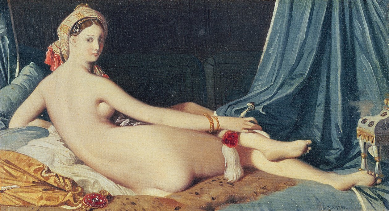 Odalisque, 1814 alkotó: Jean Auguste Dominique Ingres