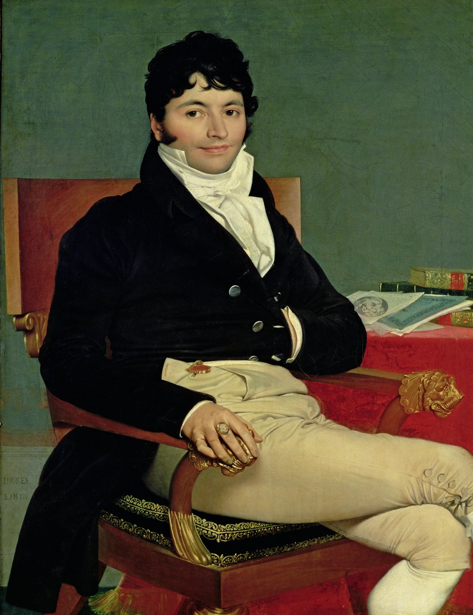 Philibert Riviere (1766-1816) 1805 alkotó: Jean Auguste Dominique Ingres