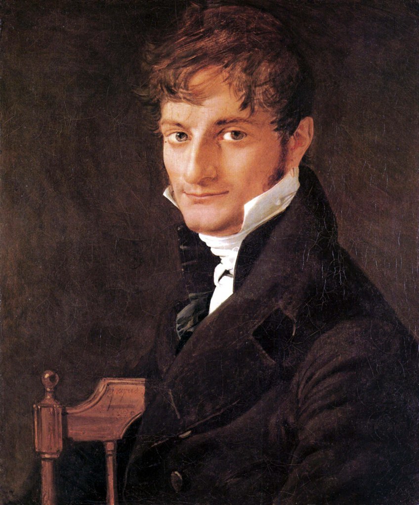 Belveze-Foulon arcképe alkotó: Jean Auguste Dominique Ingres