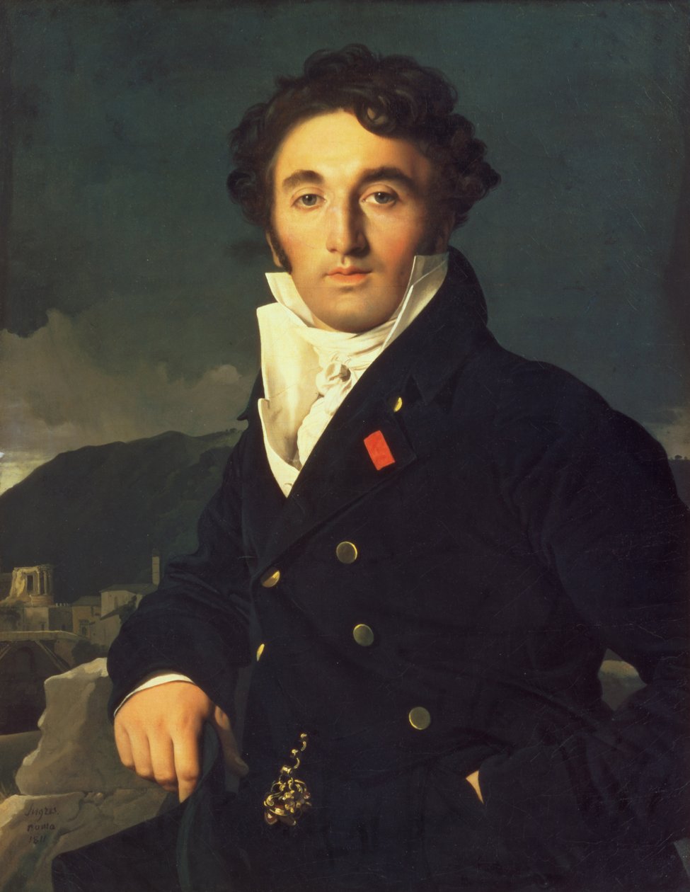 Charles Cordier (1777-1870) portréja 1811 alkotó: Jean Auguste Dominique Ingres