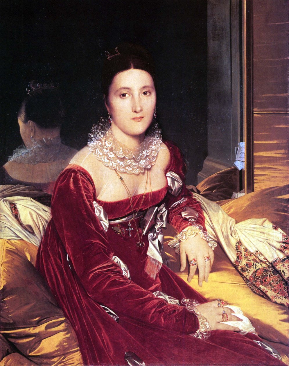 Madame de Senonnes portréja alkotó: Jean Auguste Dominique Ingres