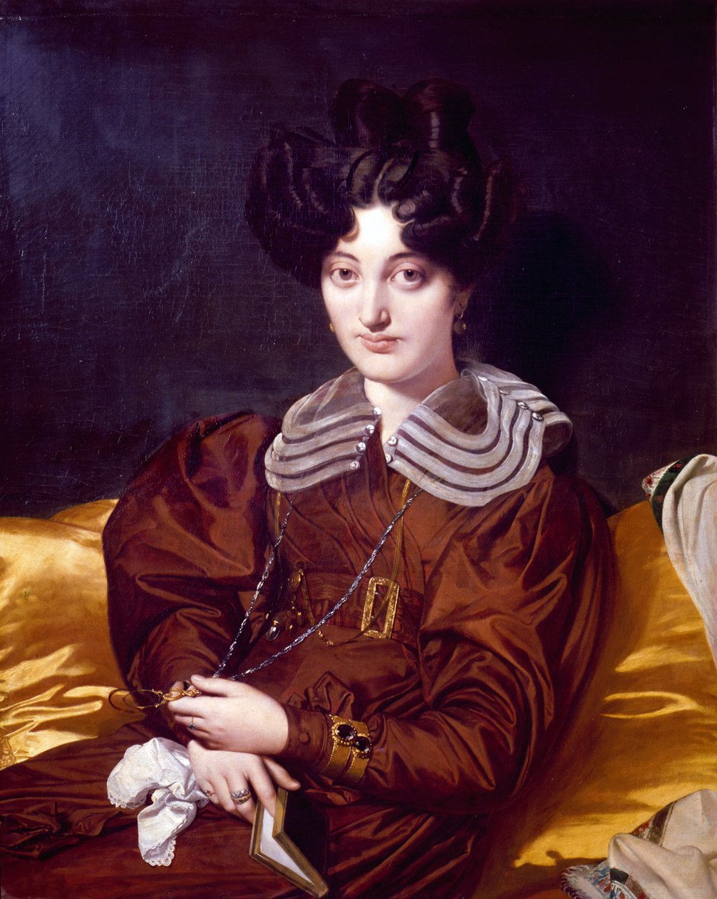 Suzanne Clarisse de Salvaing de Boisseiu, Madame Marcotte de Sainte-Marie portréja, 1826 alkotó: Jean Auguste Dominique Ingres