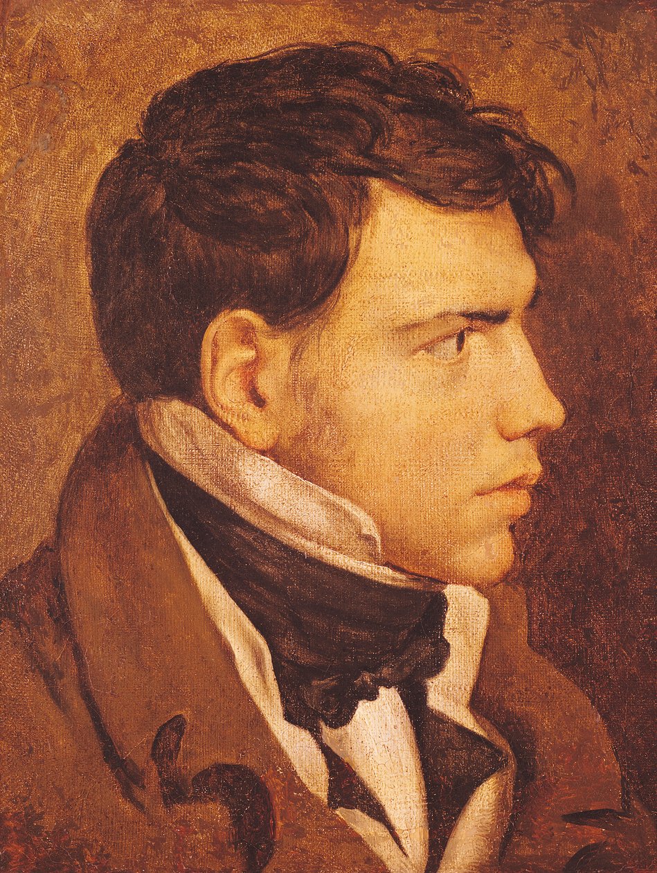 Egy fiatal férfi portréja alkotó: Jean Auguste Dominique Ingres
