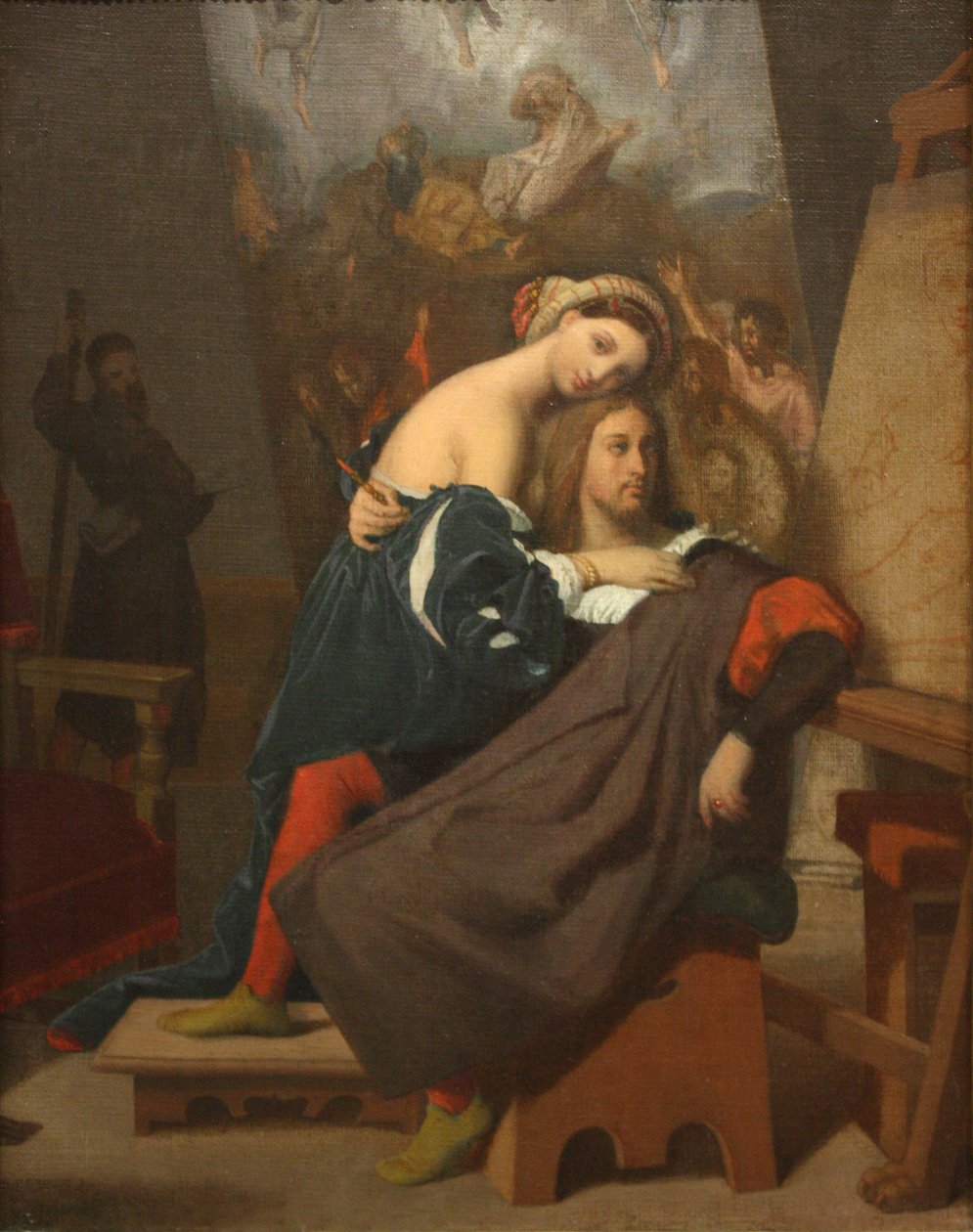 Raphael és a pék lánya alkotó: Jean Auguste Dominique Ingres