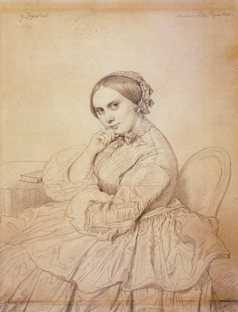 Delphine Ramel portréja alkotó: Jean Auguste Dominique Ingres