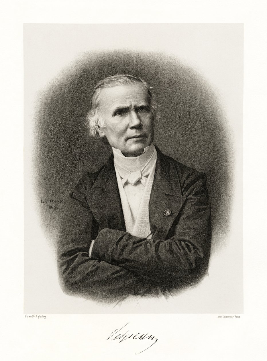Alfred Armand Louis Marie Velpeau, 1865-66 alkotó: Jean Baptiste Adolphe Lafosse
