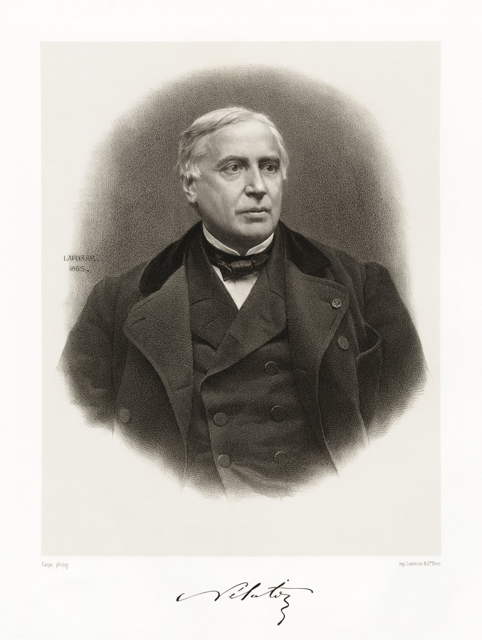 Auguste Nélaton, 1865-66 alkotó: Jean Baptiste Adolphe Lafosse