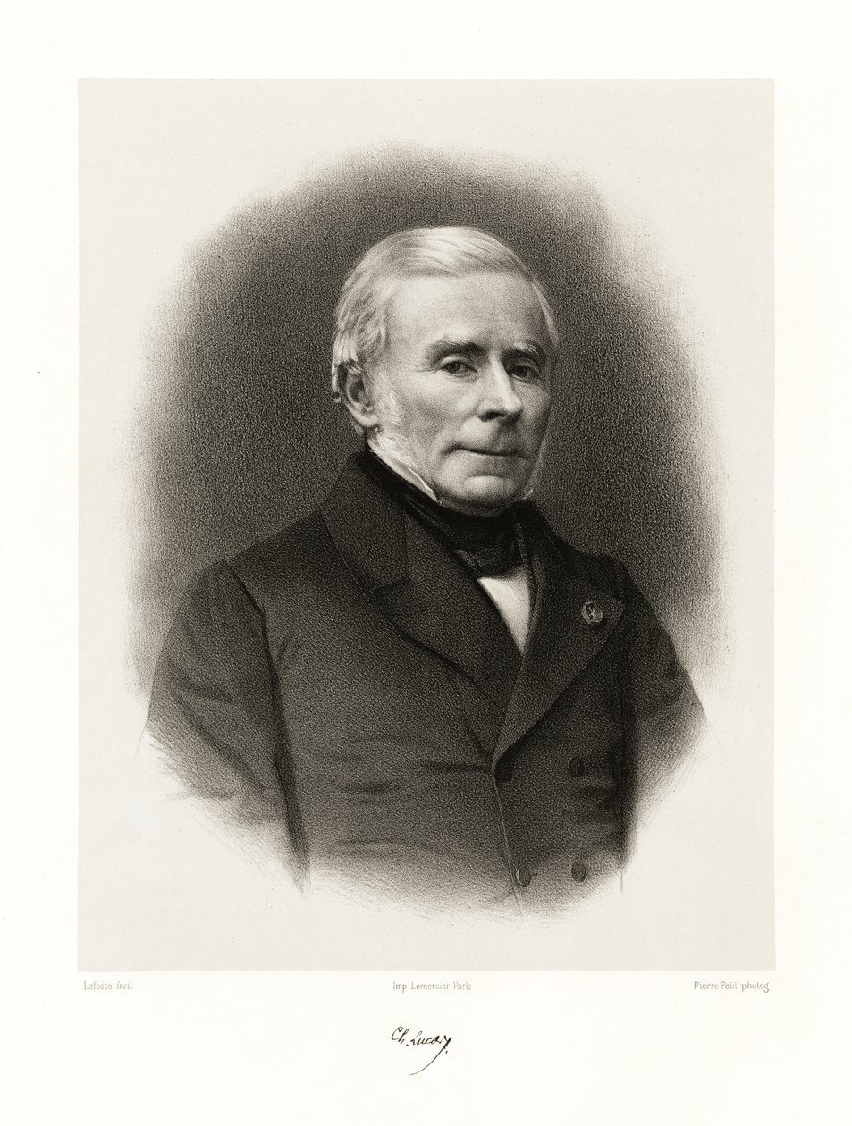 Charles Jean Marie Lucas, 1865-66 alkotó: Jean Baptiste Adolphe Lafosse