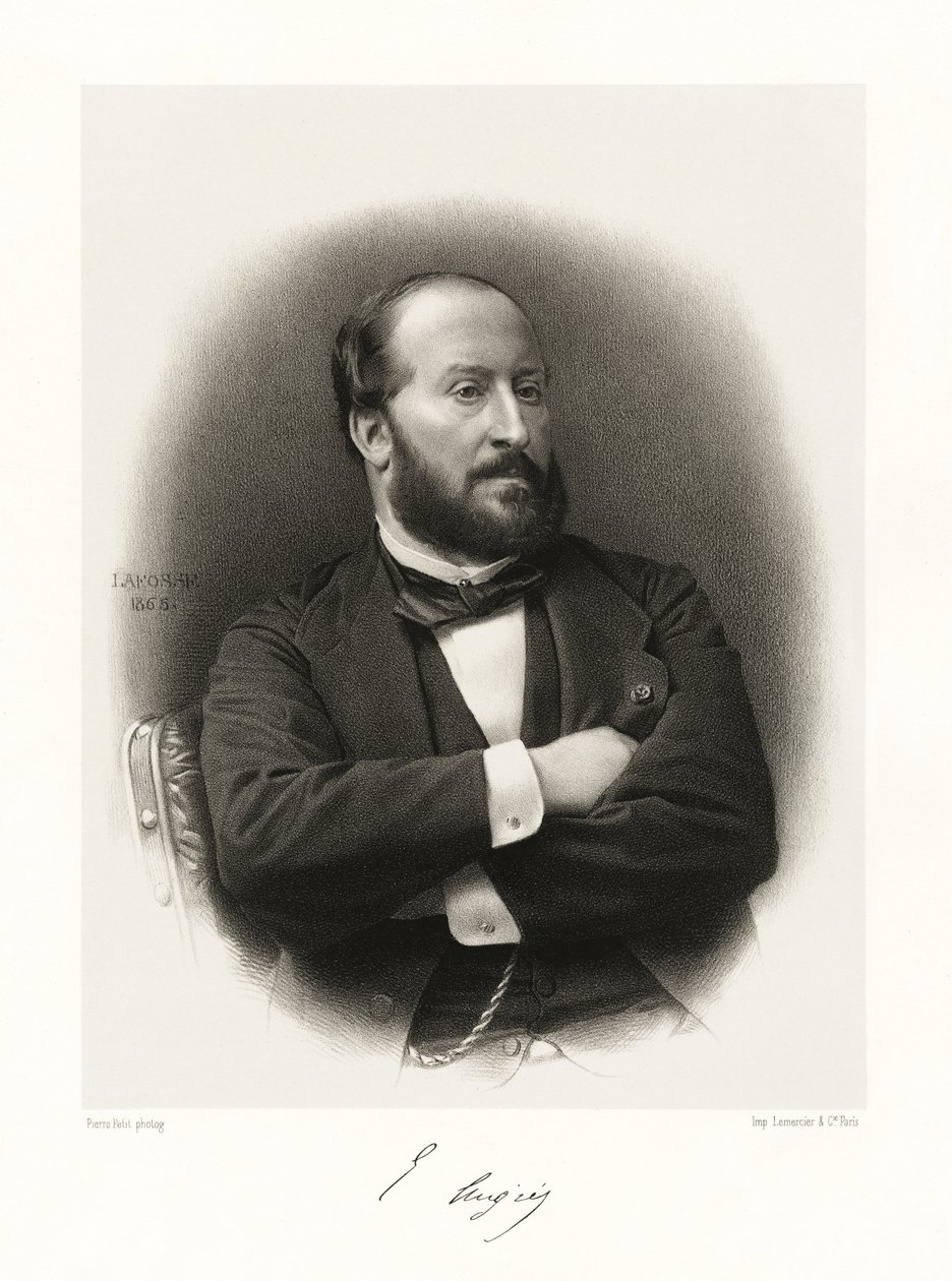 Guillaume Victor Émile Augier, 1865-66 alkotó: Jean Baptiste Adolphe Lafosse