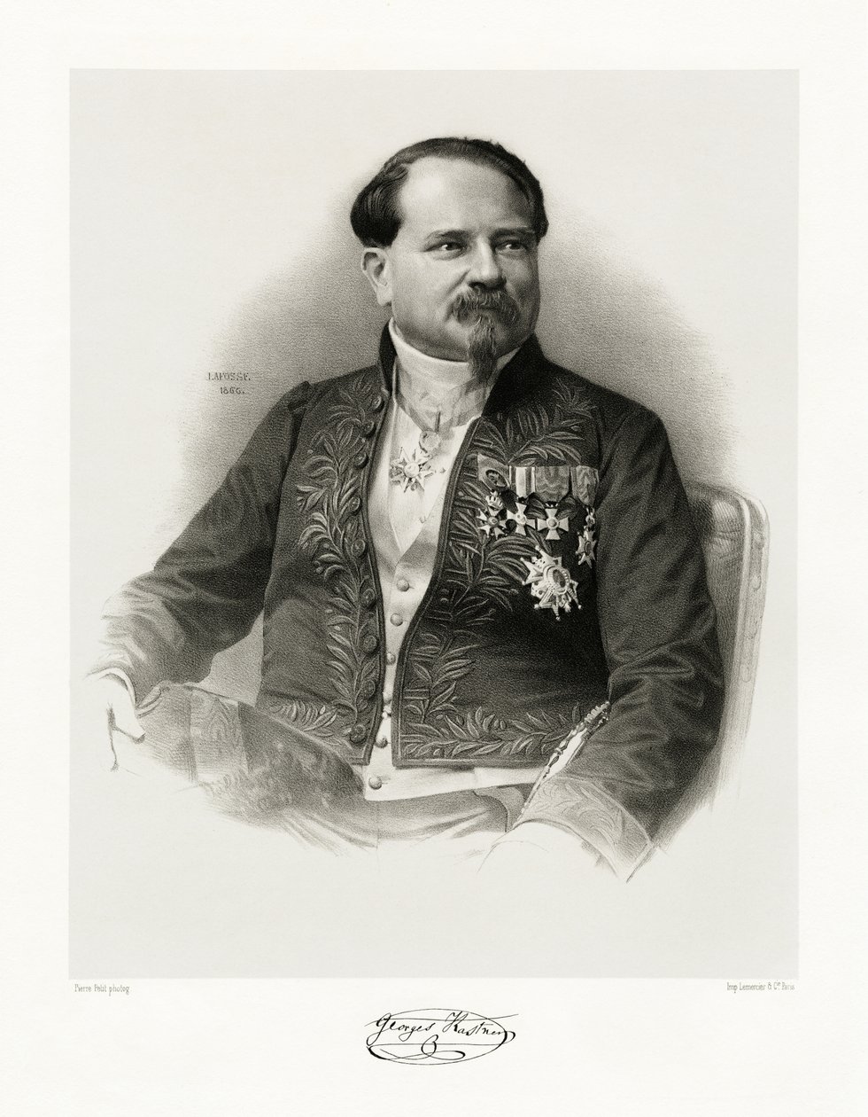 Jean Georges Kastner, 1865-66 alkotó: Jean Baptiste Adolphe Lafosse