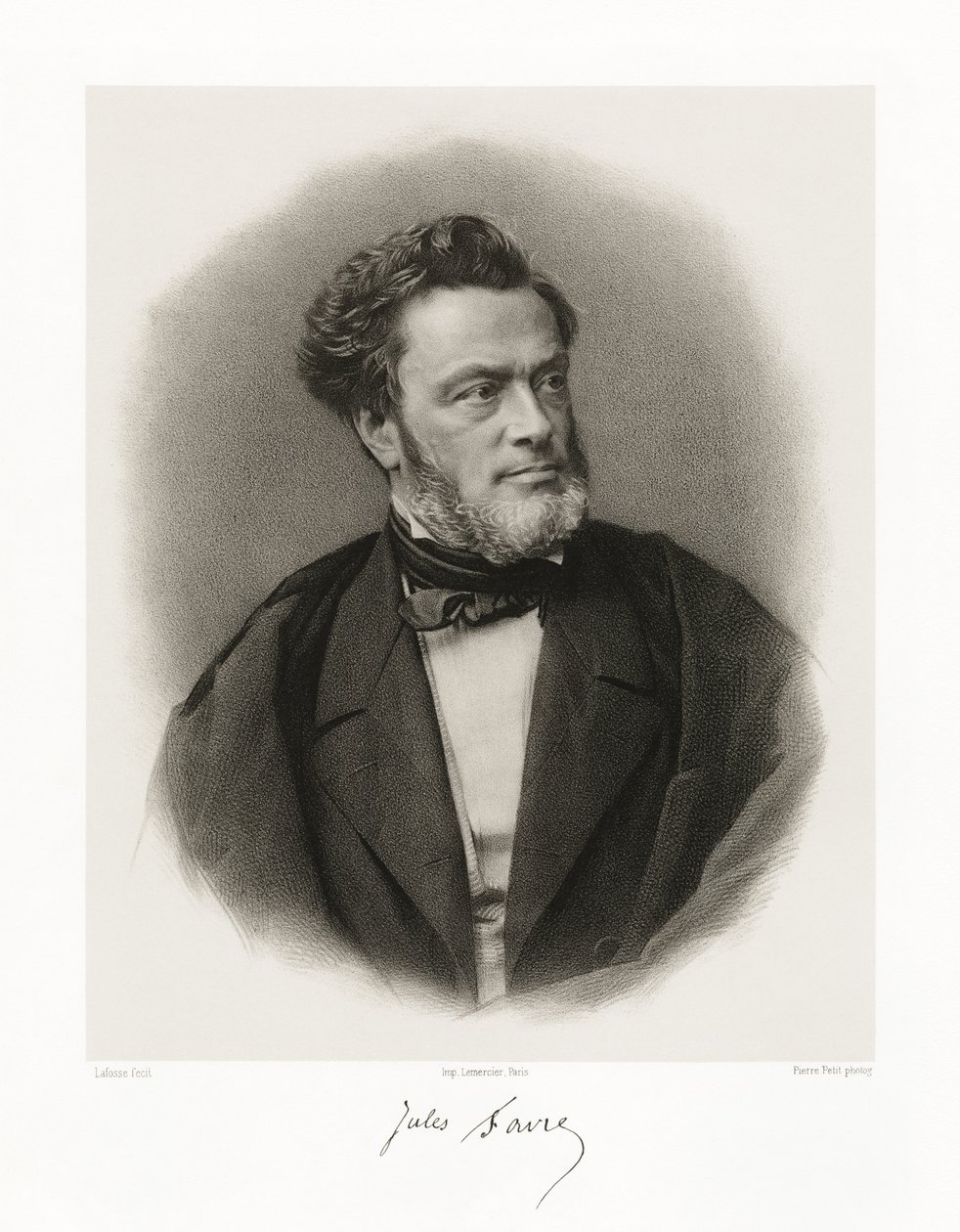 Jules Claude Gabriel Favre, 1865-66 alkotó: Jean Baptiste Adolphe Lafosse