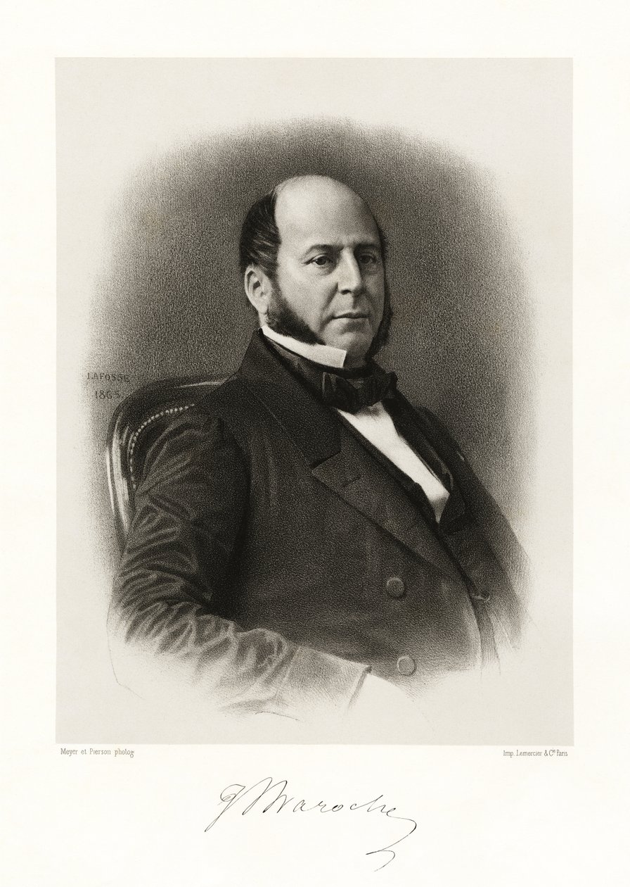 Pierre Jules Baroche, 1865-66 alkotó: Jean Baptiste Adolphe Lafosse